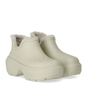 CROCS STOMP ECRÚ BOOTIE