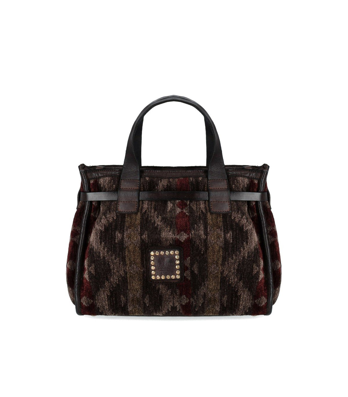 CAMPOMAGGI PATRIZIA BROWN HANDBAG
