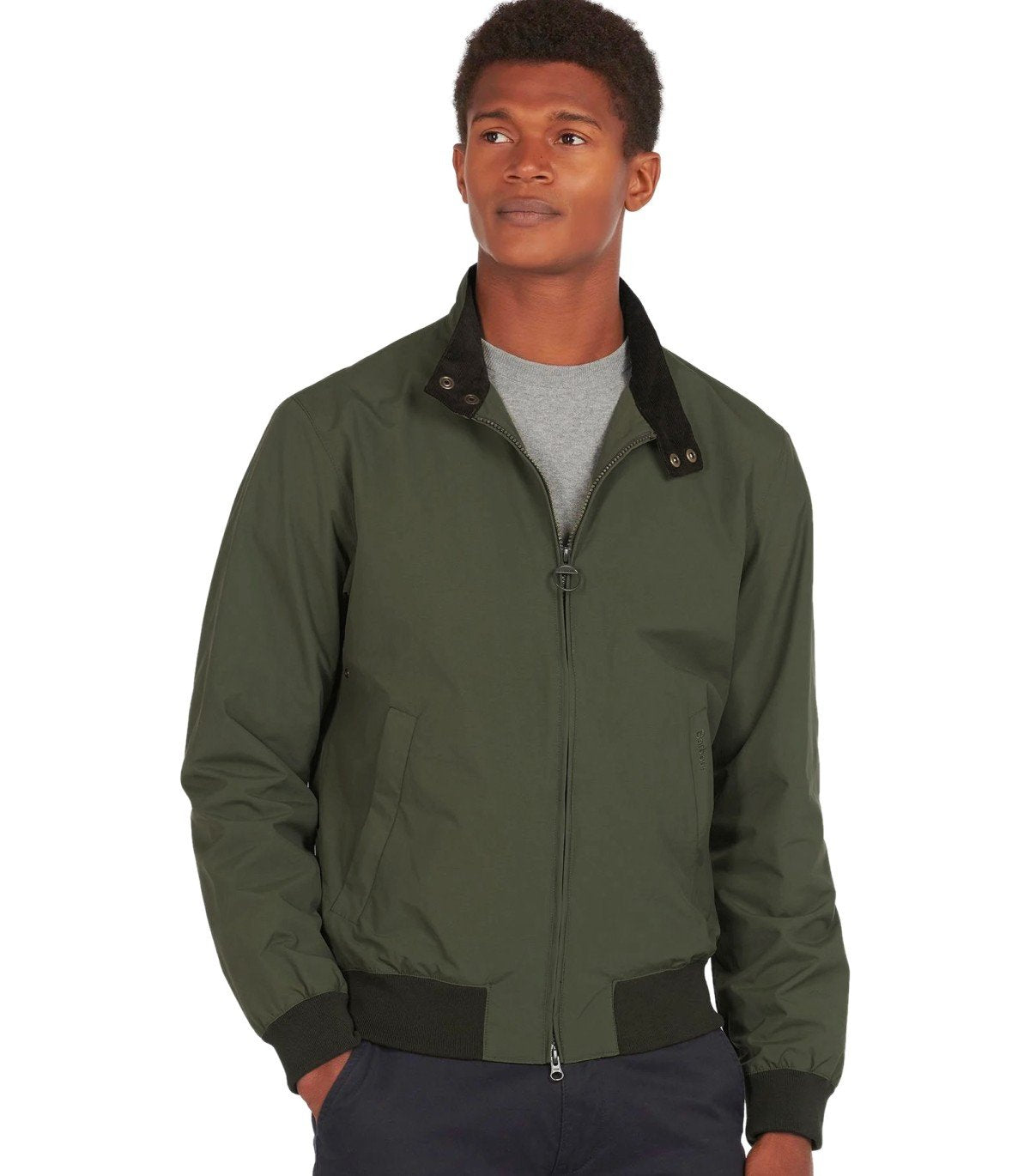 BARBOUR ROYSTON OLIVE GREEN JACKET