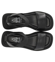 ELENA IACHI LENA BLACK PLATFORM SANDAL
