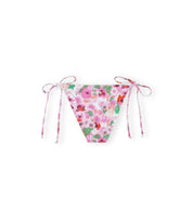 GANNI PINK FLORAL BIKINI BOTTOM