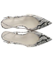 SERGIO LEVANTESI FLAVIA ROCCIA SLINGBACK BALLET FLAT SHOE