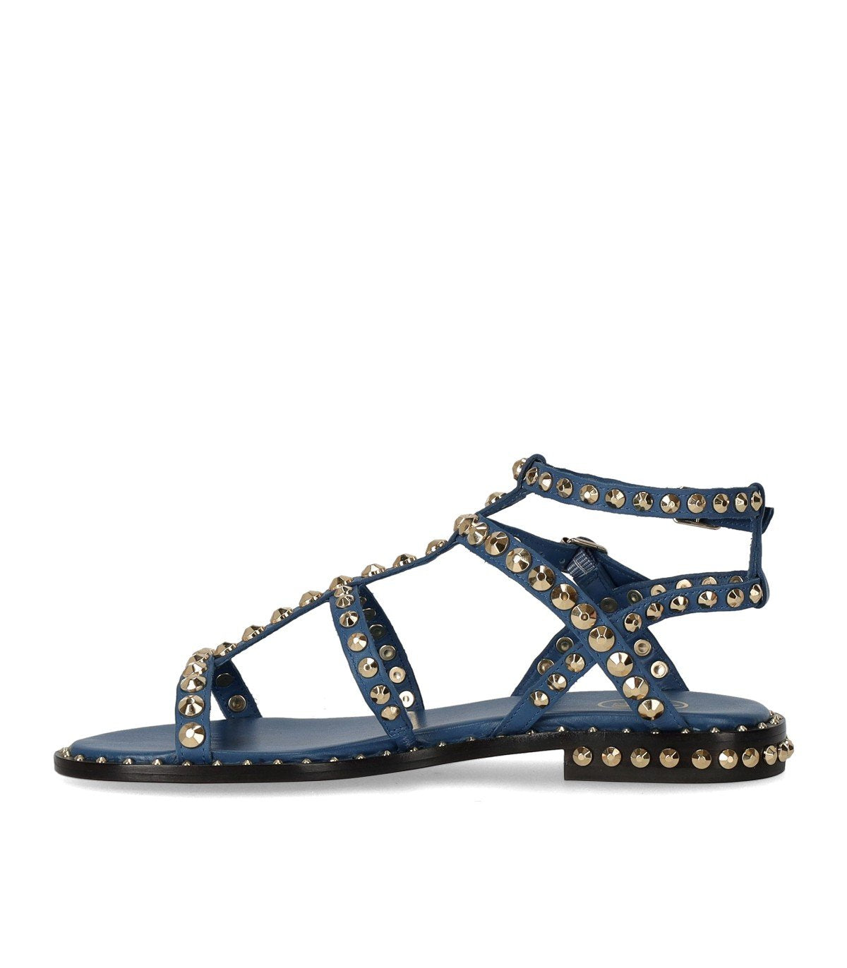 ASH PRECIOUS BLUE FLAT SANDAL