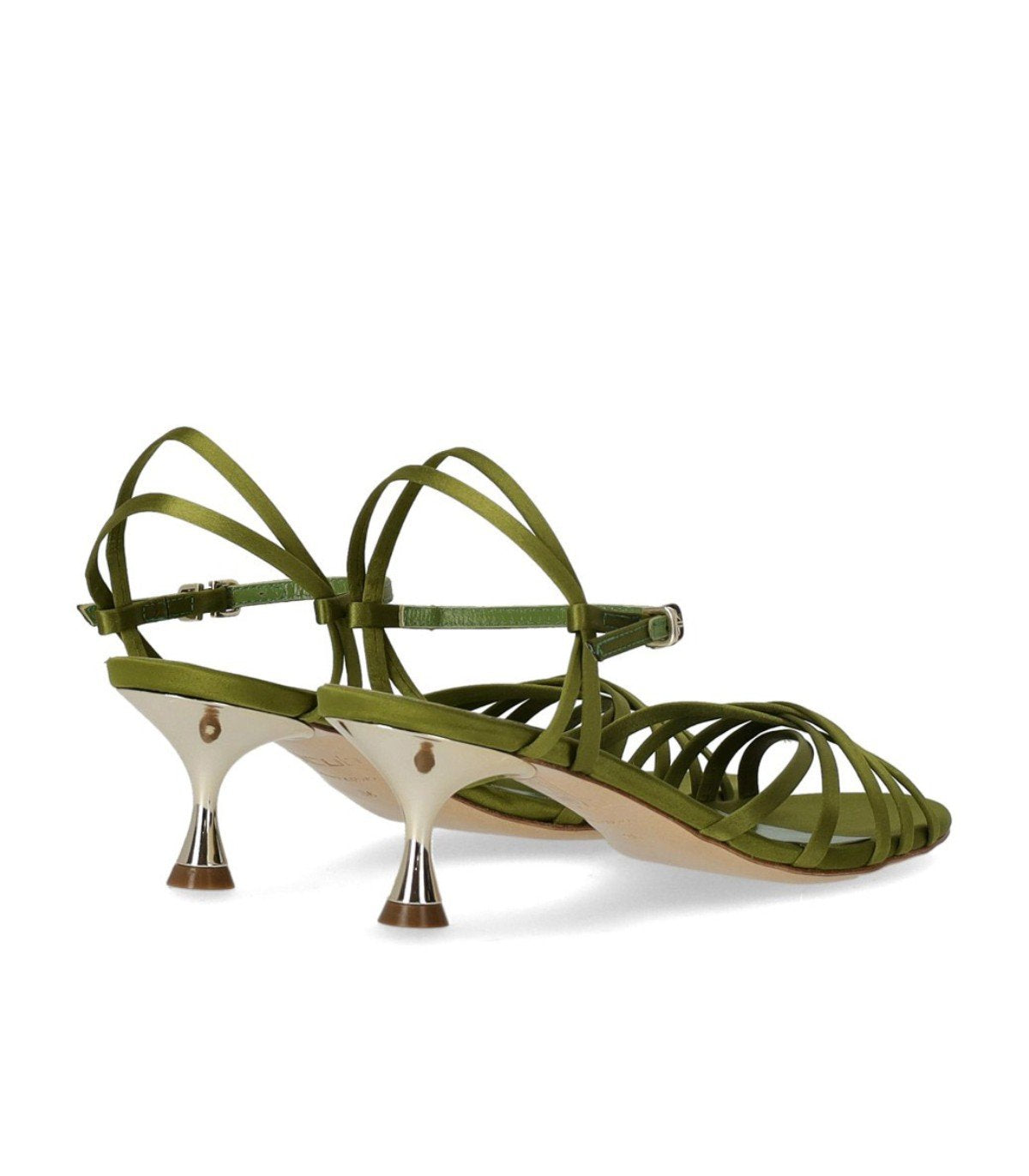 NCUB MAMY GREEN HEELED SANDAL