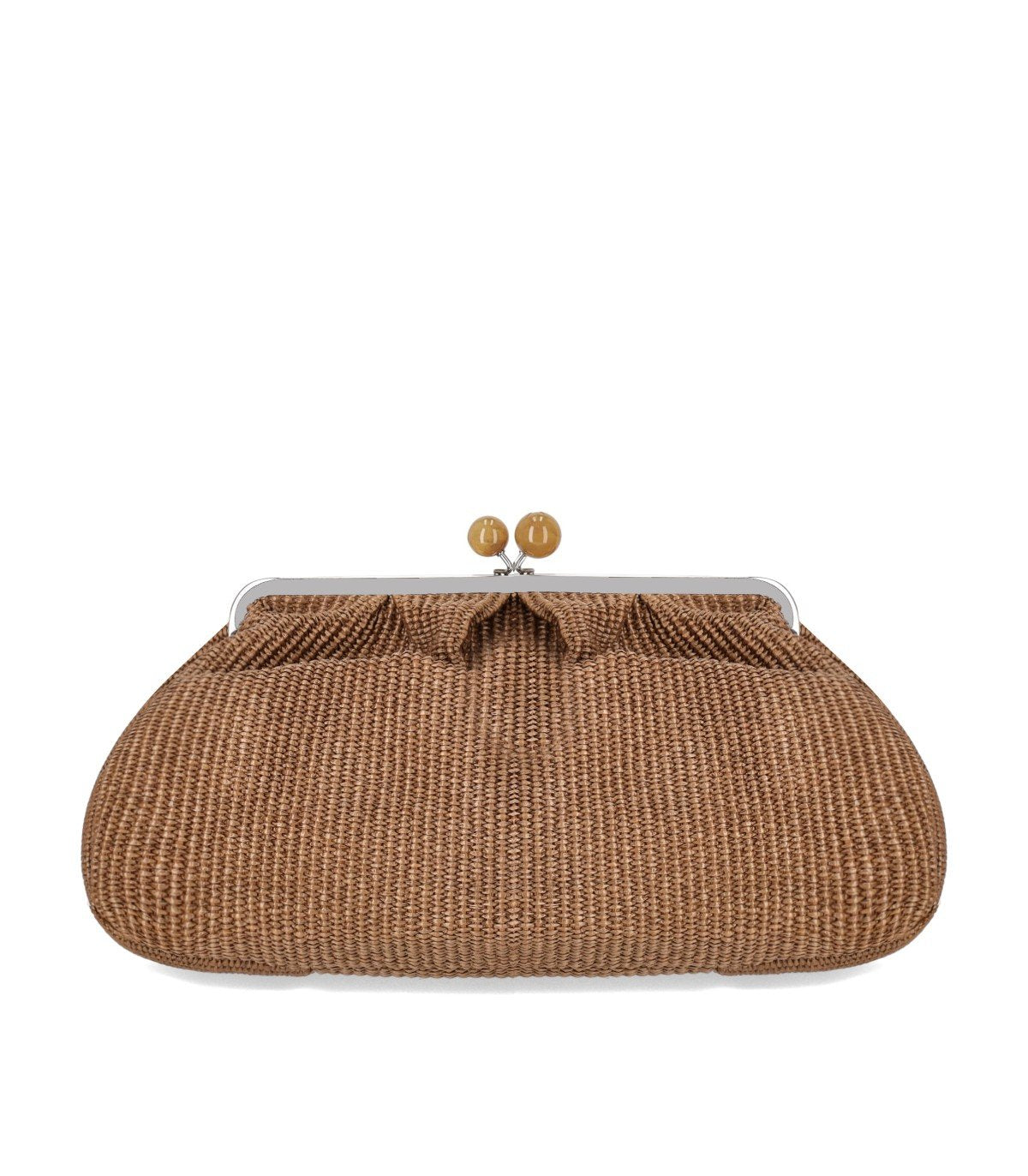 MAX MARA WEEKEND PASTICCINO NABARRO MEDIUM LEDER CLUTCH