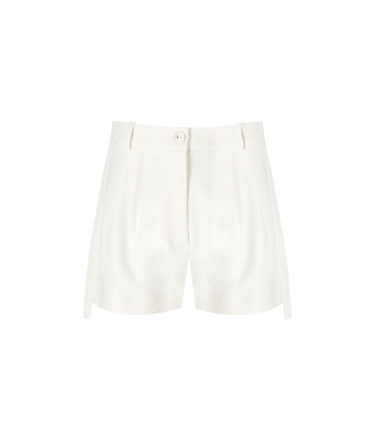 ELISABETTA FRANCHI IVORY SMOKING SHORTS