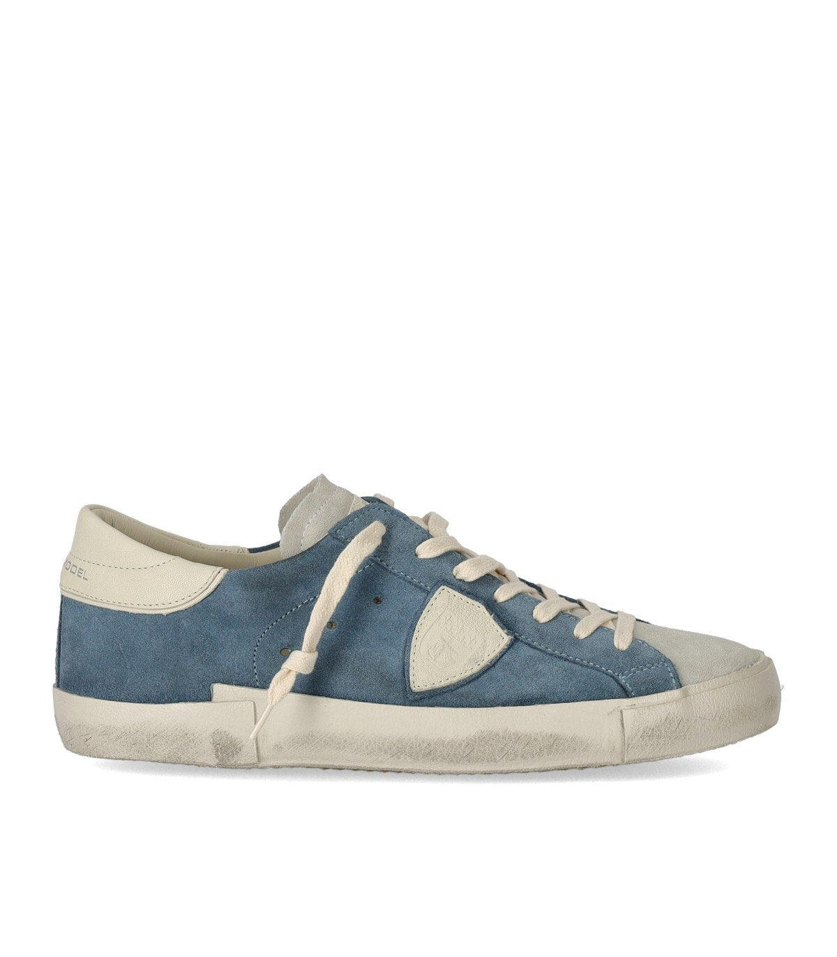 PHILIPPE MODEL PRSX DAIM BLUE CREAM SNEAKER
