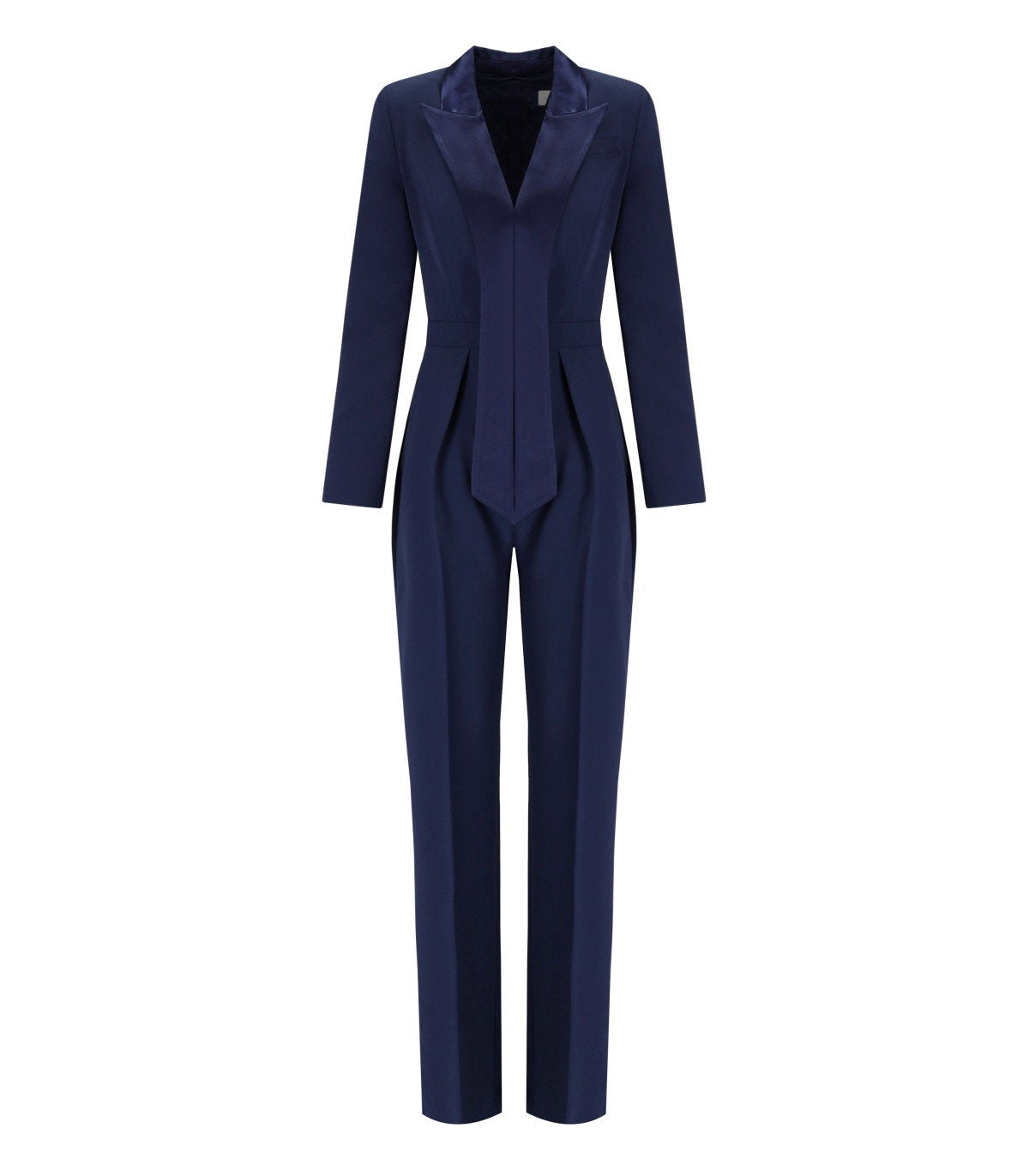 ELISABETTA FRANCHI OLTREMARE SMOKING JUMPSUIT