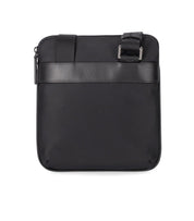 EMPORIO ARMANI BLACK NYLON CROSSBODY BAG