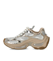 ASH DRAGON WHITE SILVER SNEAKER