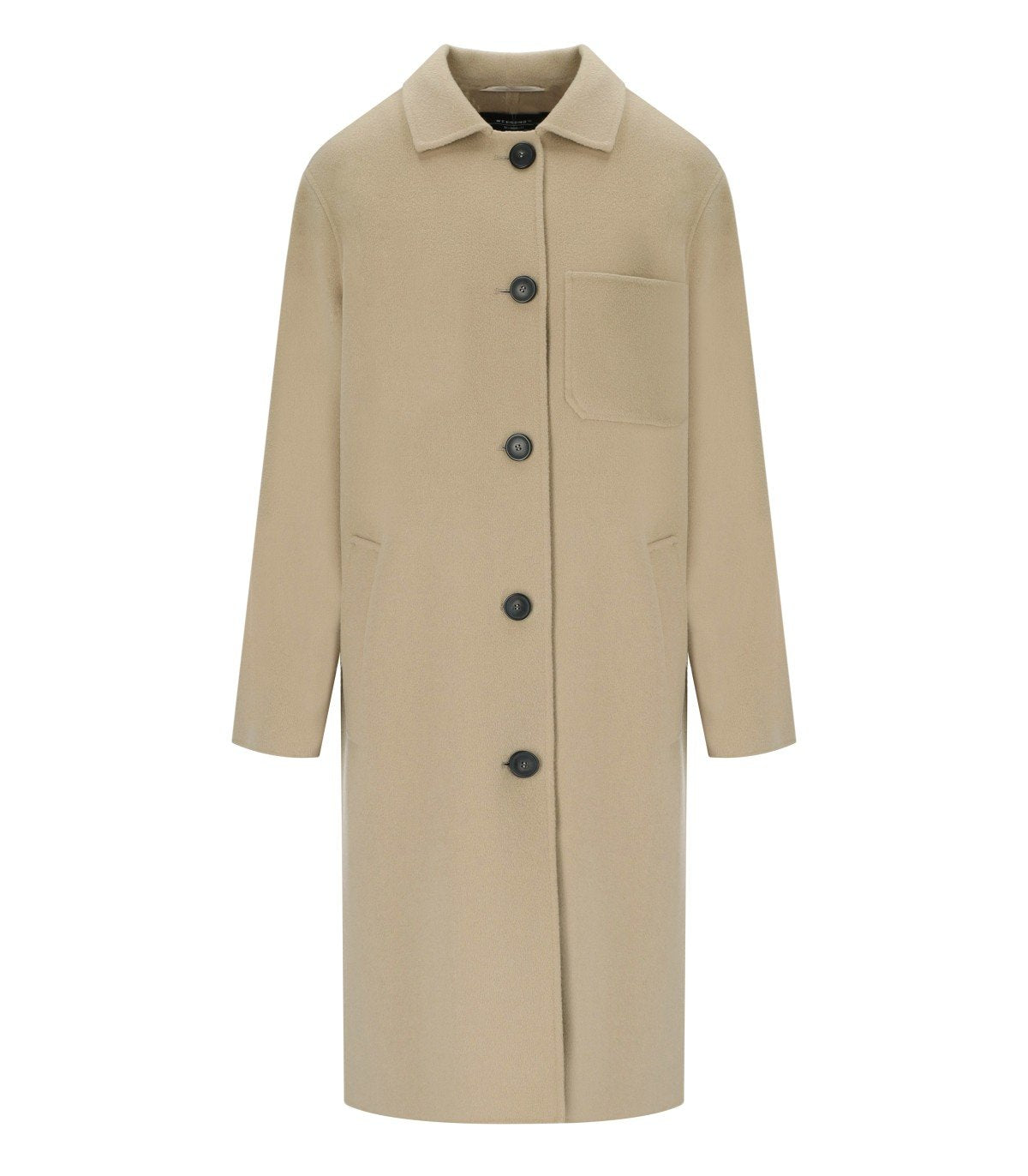 MAX MARA WEEKEND ZENONE BEIGE SINGLE-BREASTED COAT – FerrarisBoutique