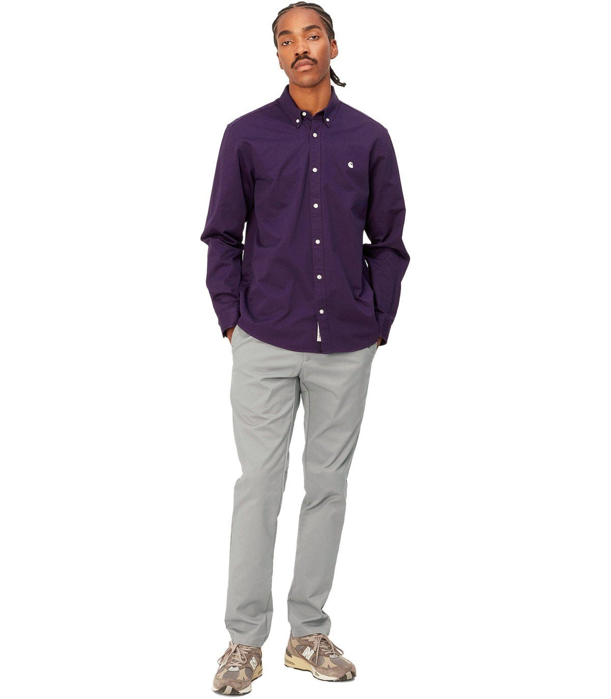 PANTALON CHINO SID SONIC SILVER CARHARTT WIP