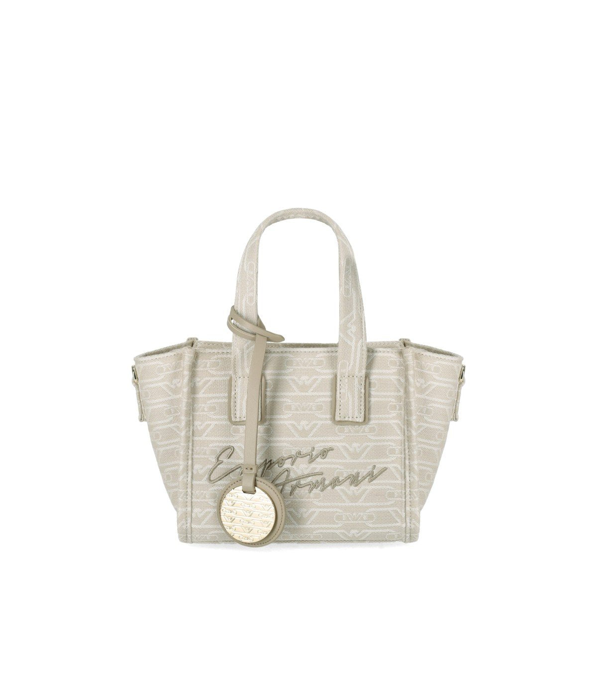 EMPORIO ARMANI MONOGRAM NATURAL MINI TASCHE