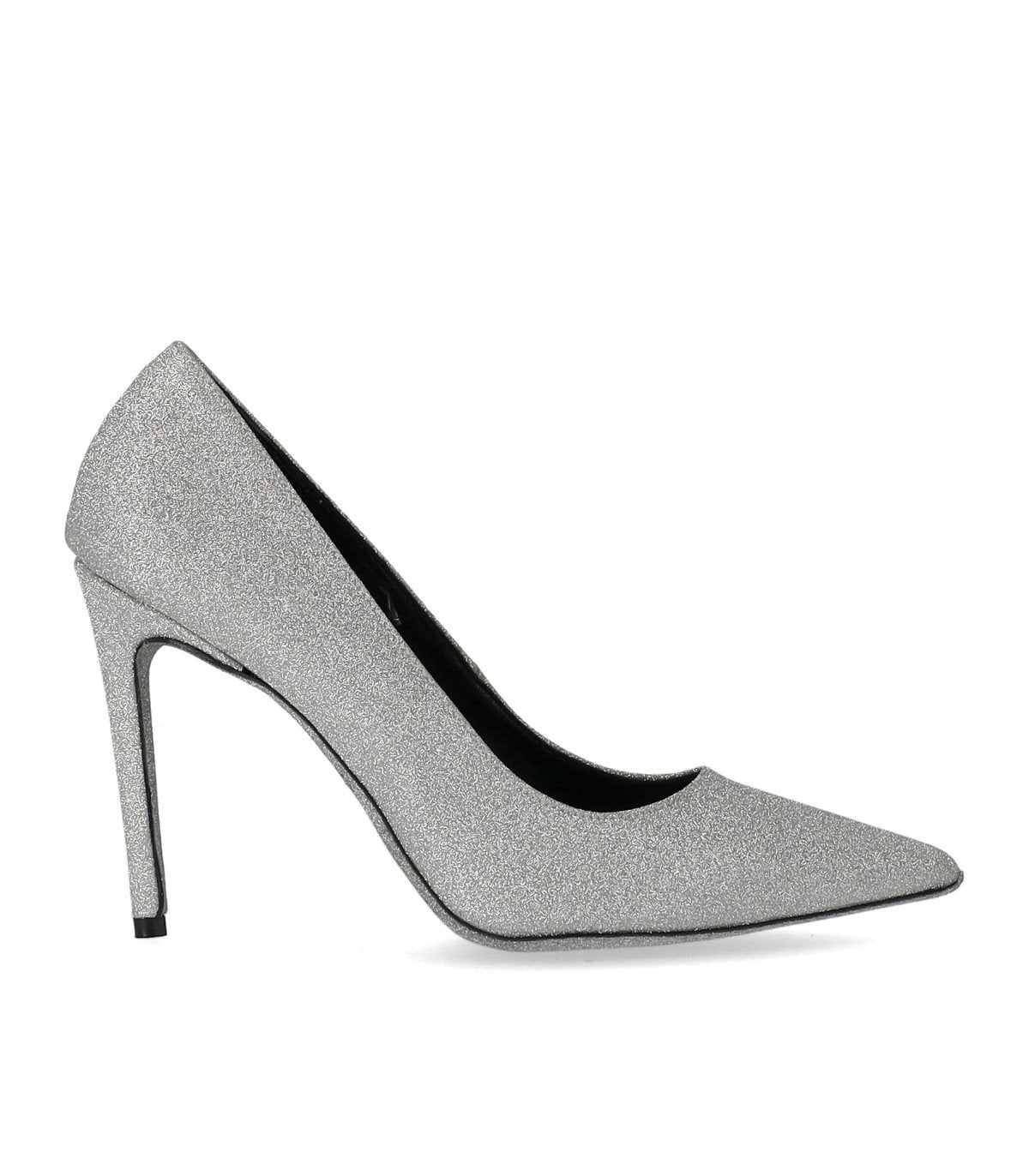 NCUB GABA ZILVER GLITTER PUMP