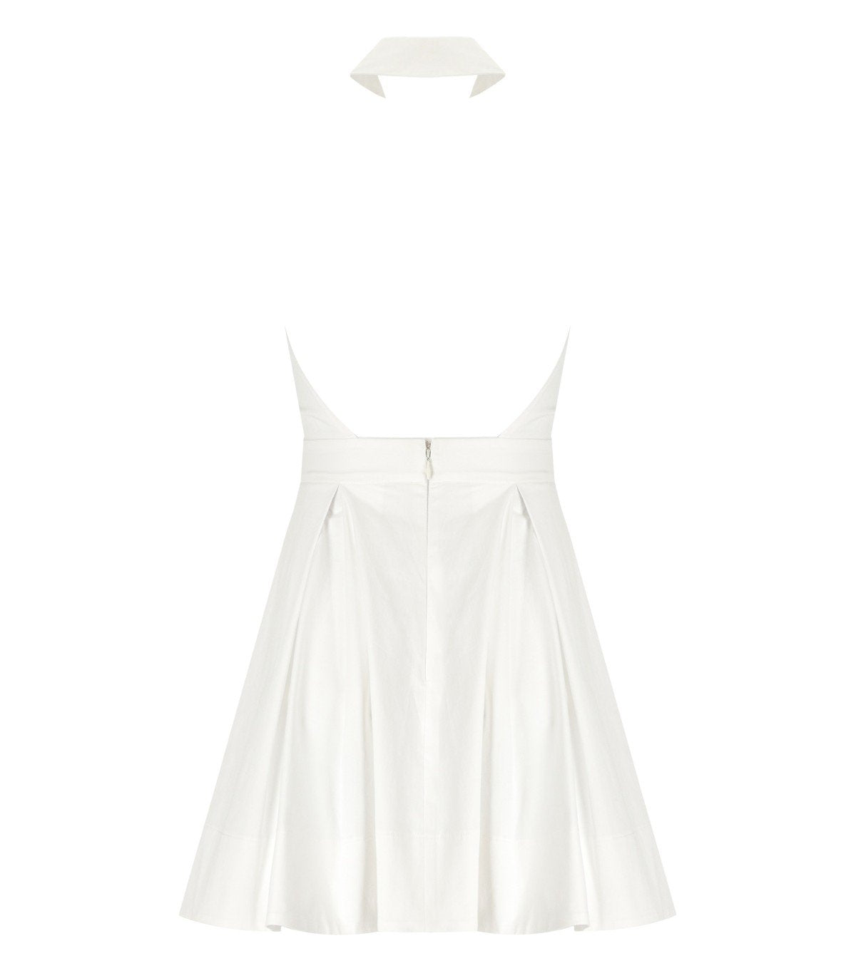 ELISABETTA FRANCHI IVORY MINI DRESS