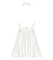 ELISABETTA FRANCHI IVORY MINI DRESS