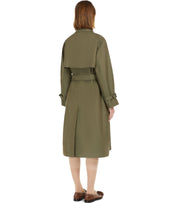MAX MARA WEEKEND CANASTA KAKI TRENCH