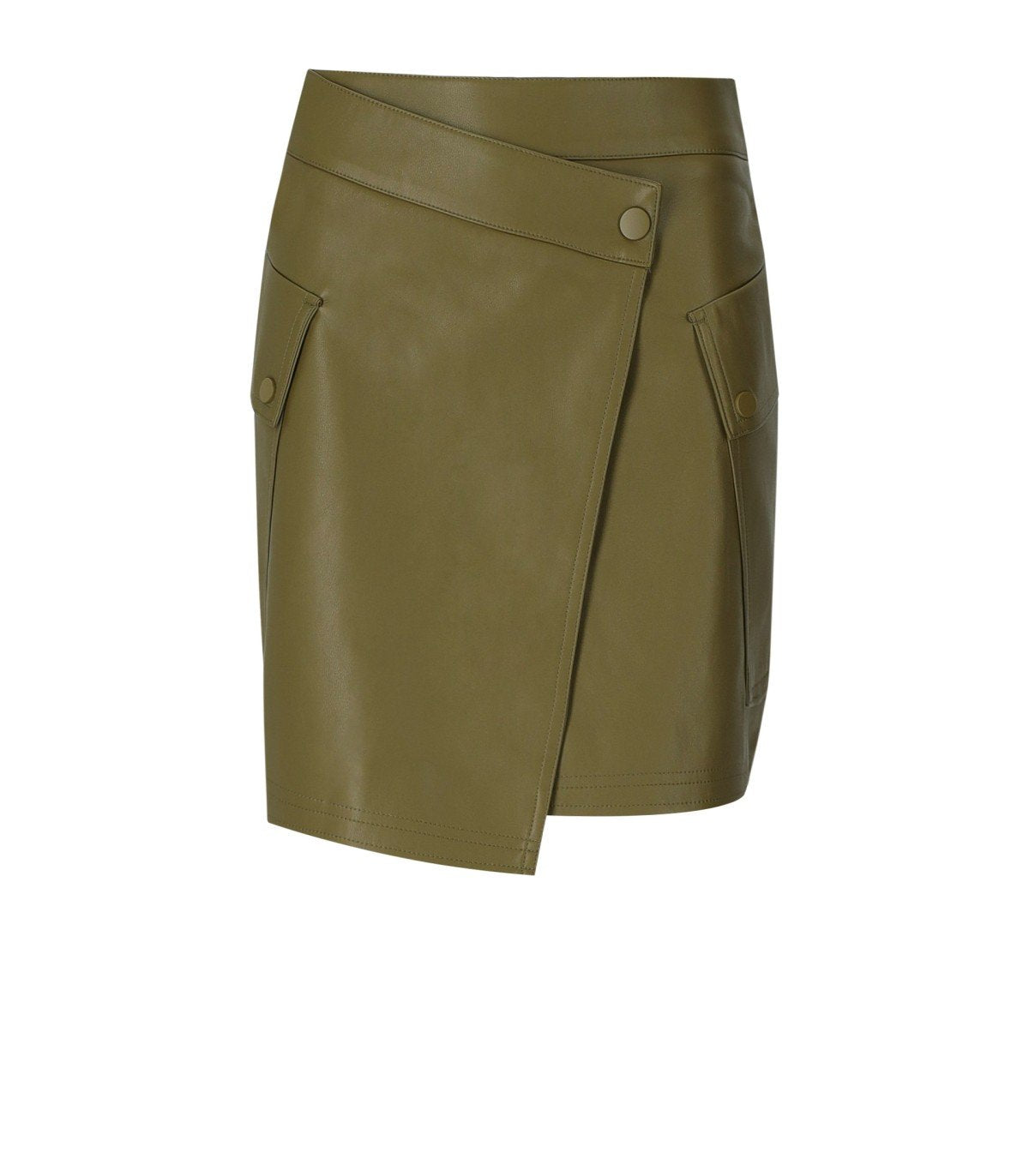 ESSENTIEL ANTWERP GRADUAL GREEN OLIVE SKIRT