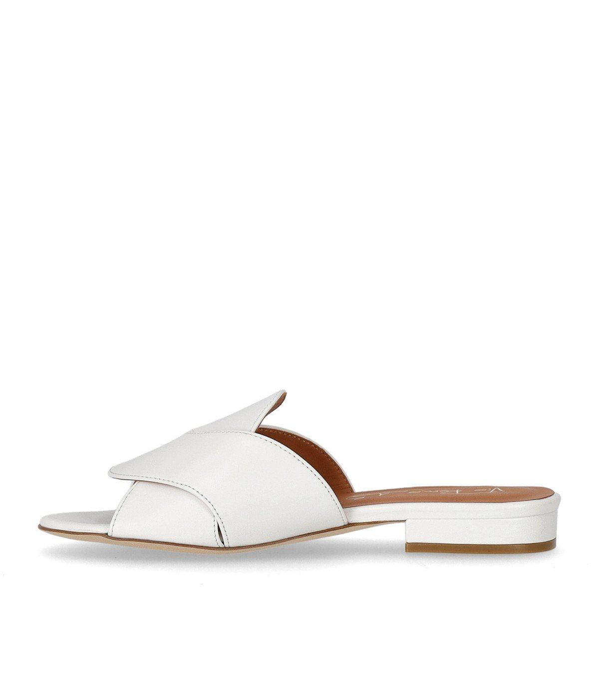 VIA ROMA 15 WHITE SLIDE