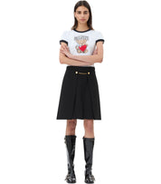 T-SHIRT BIANCA CON ORSO GANNI