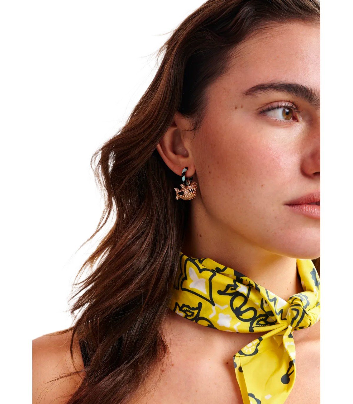 ESSENTIEL ANTWERP HERMAID MULTICOLOR EARRINGS