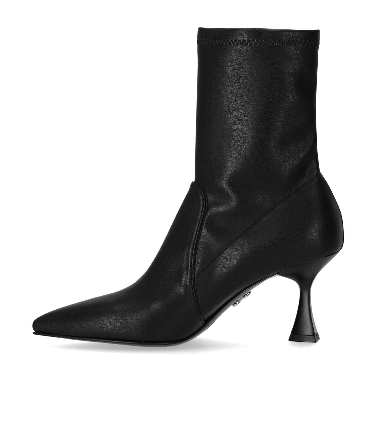 SERGIO LEVANTESI JANET BLACK HEELED ANKLE BOOT