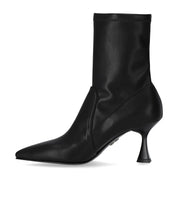 SERGIO LEVANTESI JANET BLACK HEELED ANKLE BOOT