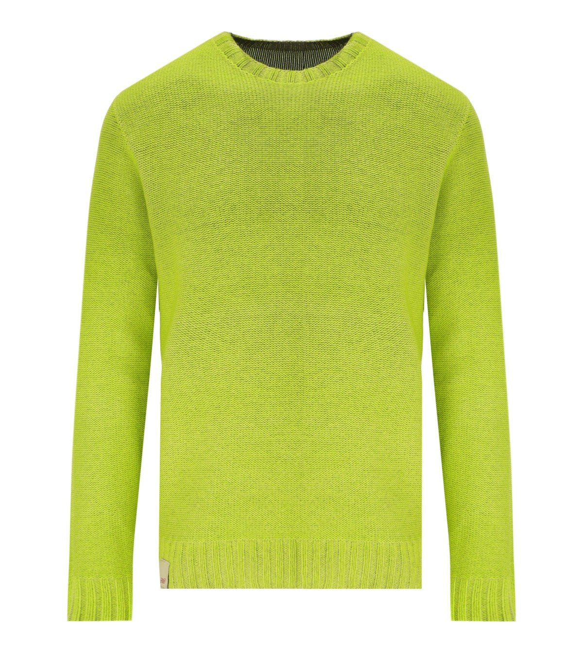 BOB BRADLEY GREEN REVERSIBLE CREWNECK SWEATER
