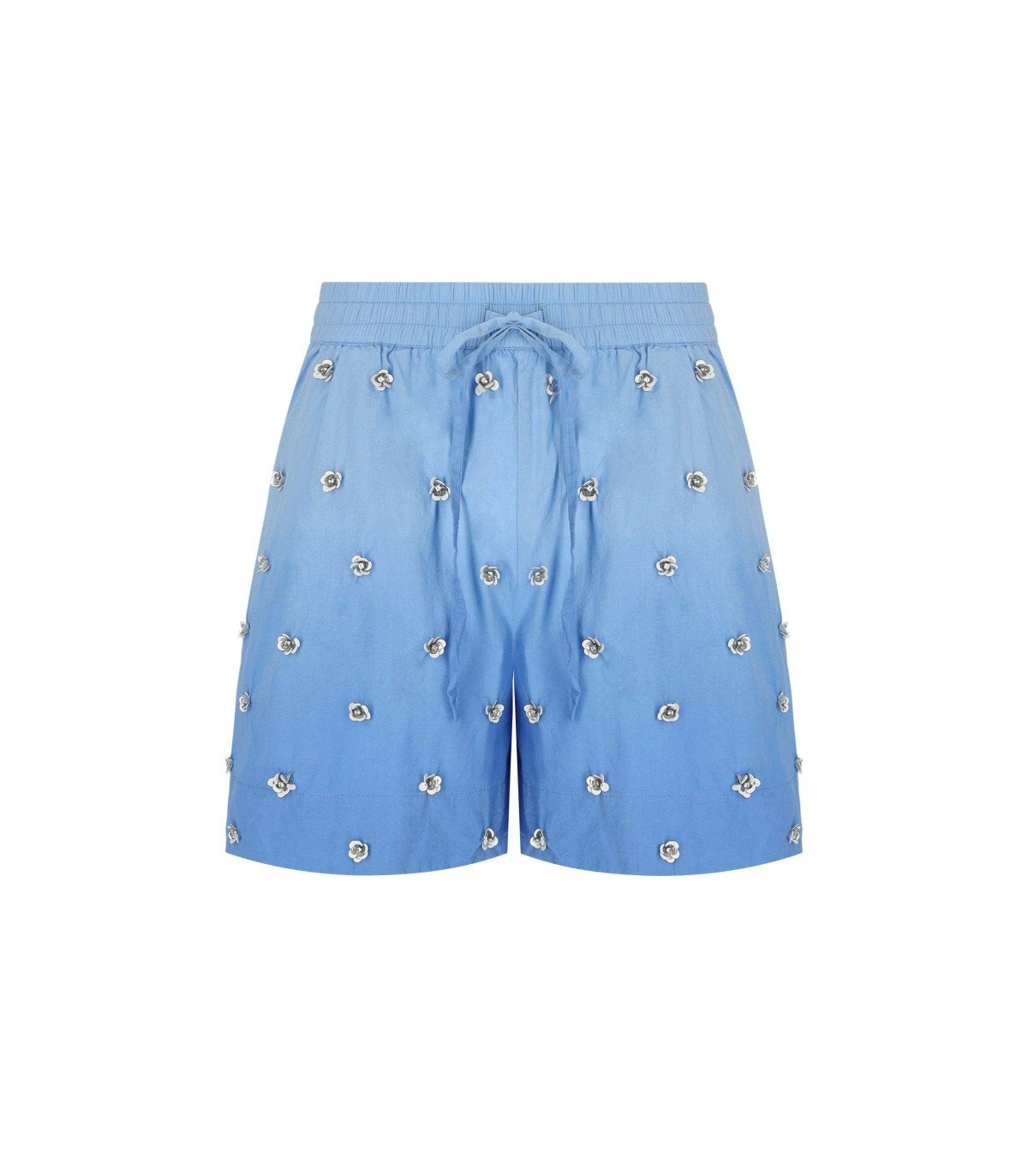 ESSENTIEL ANTWERP HICHIGAN LIGHT BLUE SHORTS