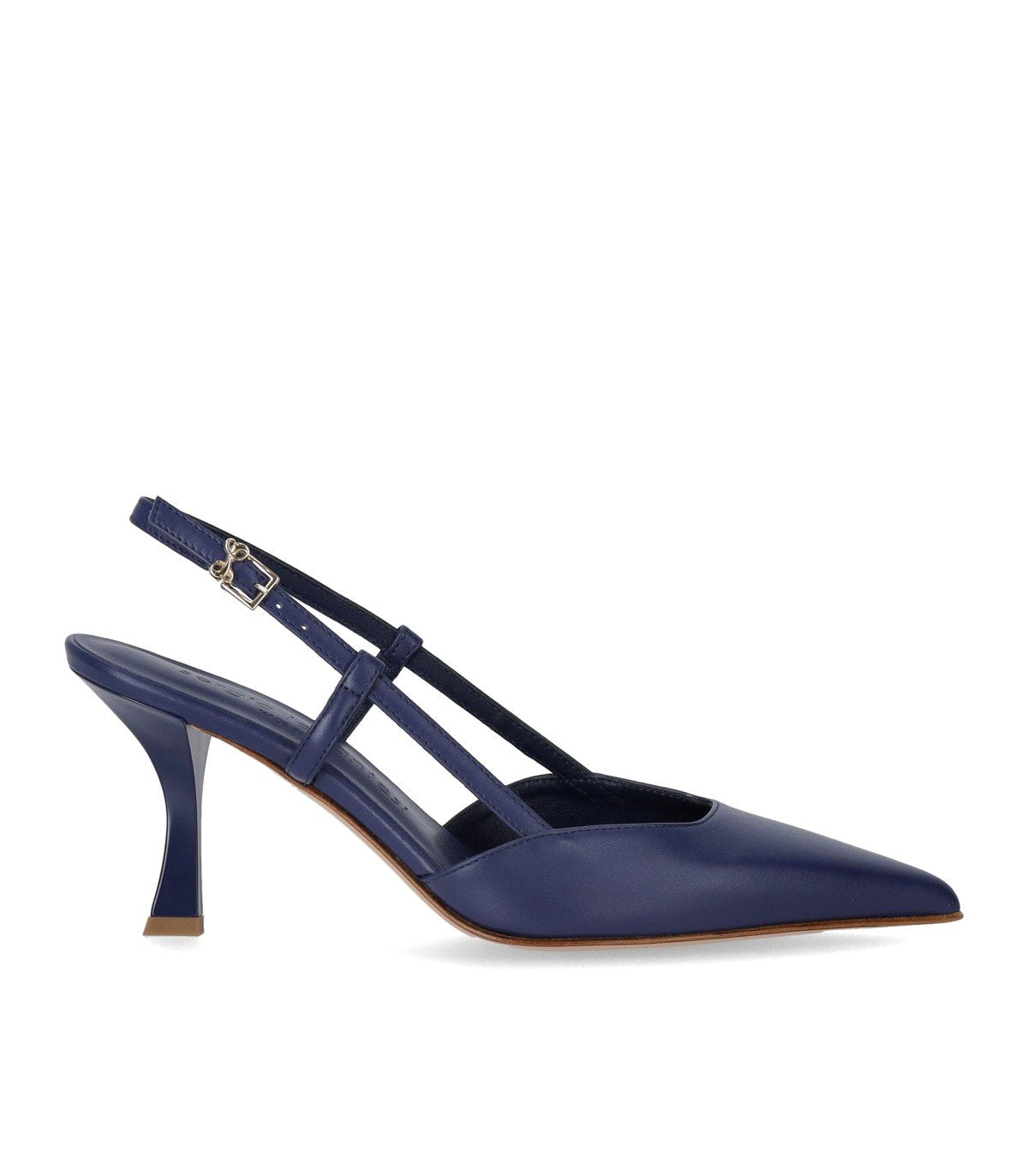 ZAPATO DE TACÓN SLINGBACK KATE AZUL SERGIO LEVANTESI