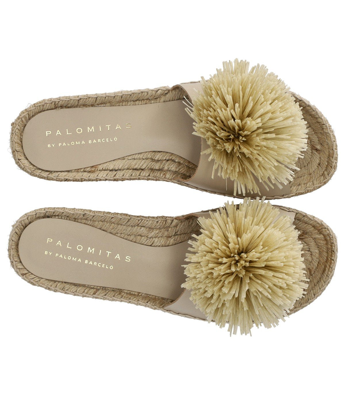 PALOMITAS AGNES BEIGE FLAT SANDAL