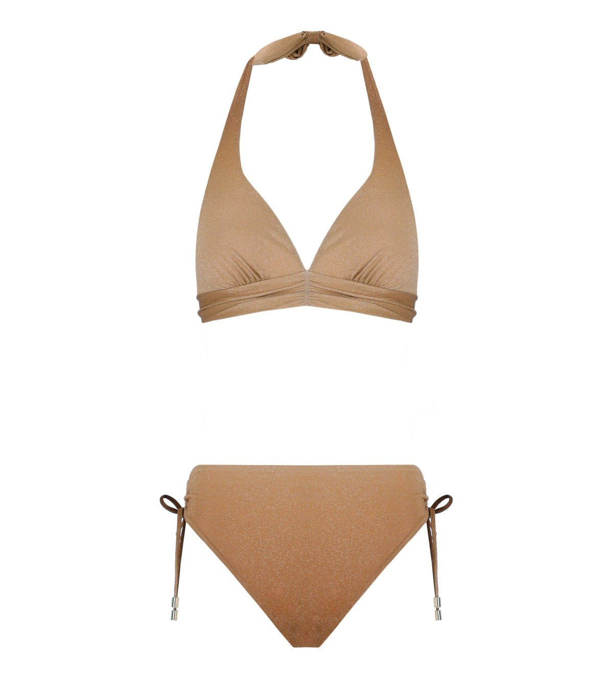 MAX MARA BEACHWEAR BETTA B CUP GOLD BIKINI