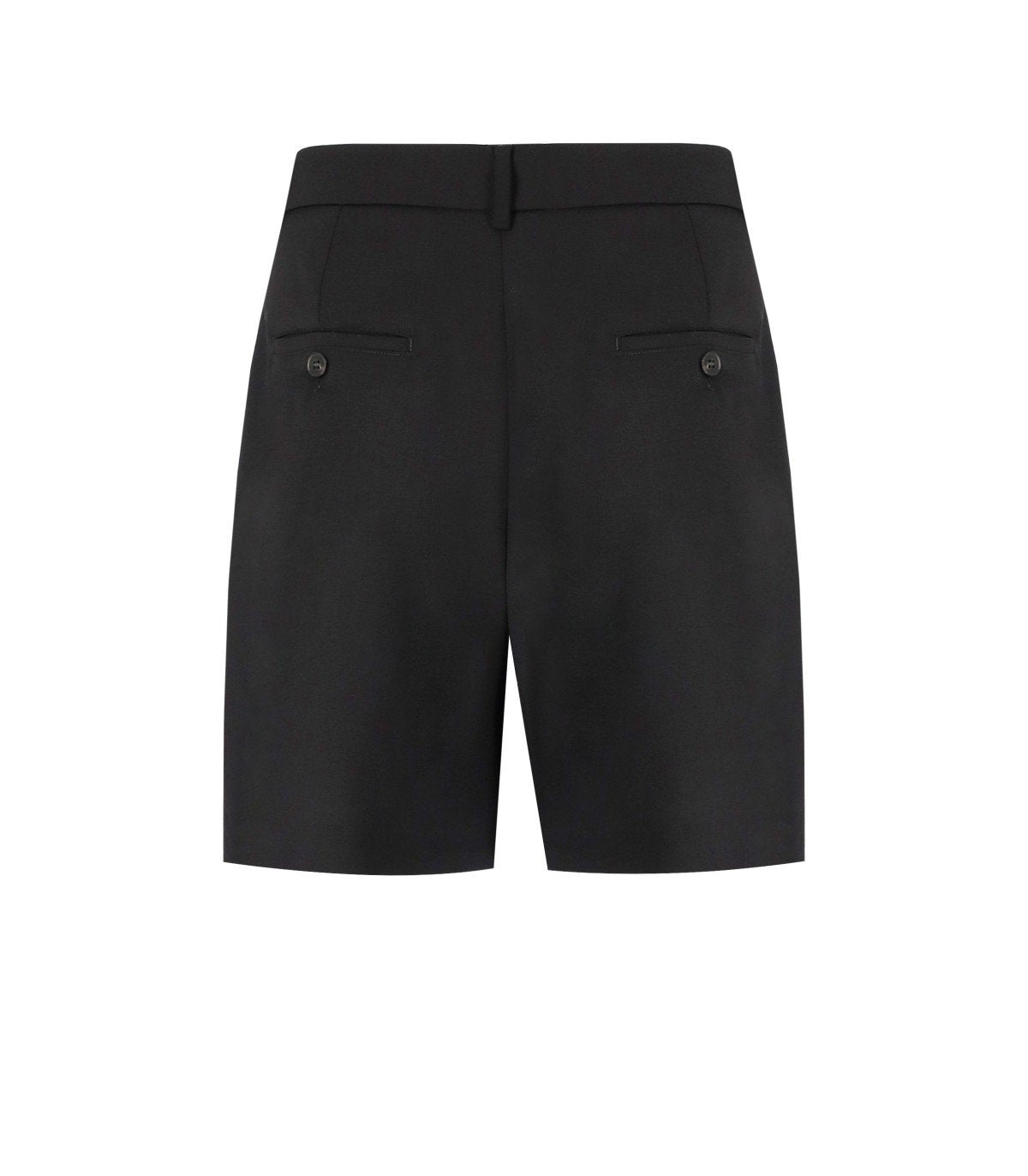 MAX MARA WEEKEND NABULUS BLACK BERMUDASHORT
