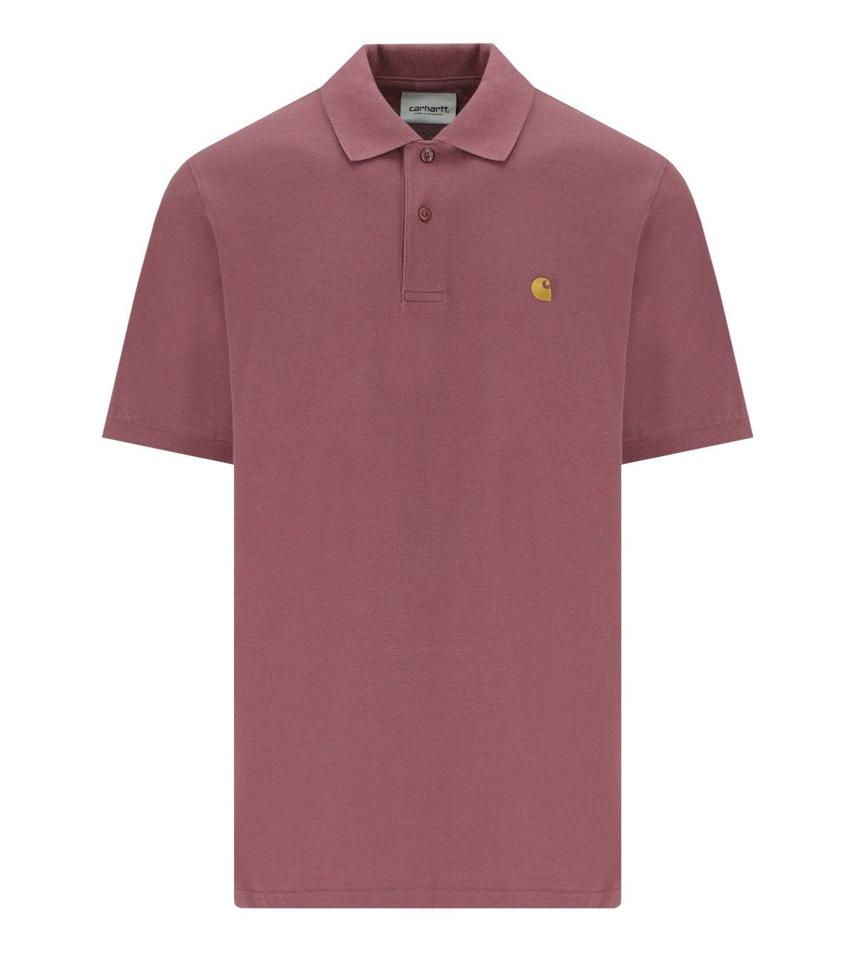 POLO S/S CHASE DUSKY PINK CARHARTT WIP
