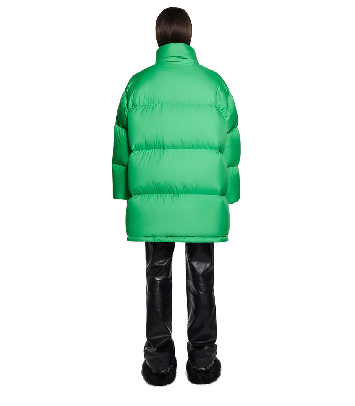 STAND STUDIO EDNA GREEN OVERSIZE PADDED JACKET
