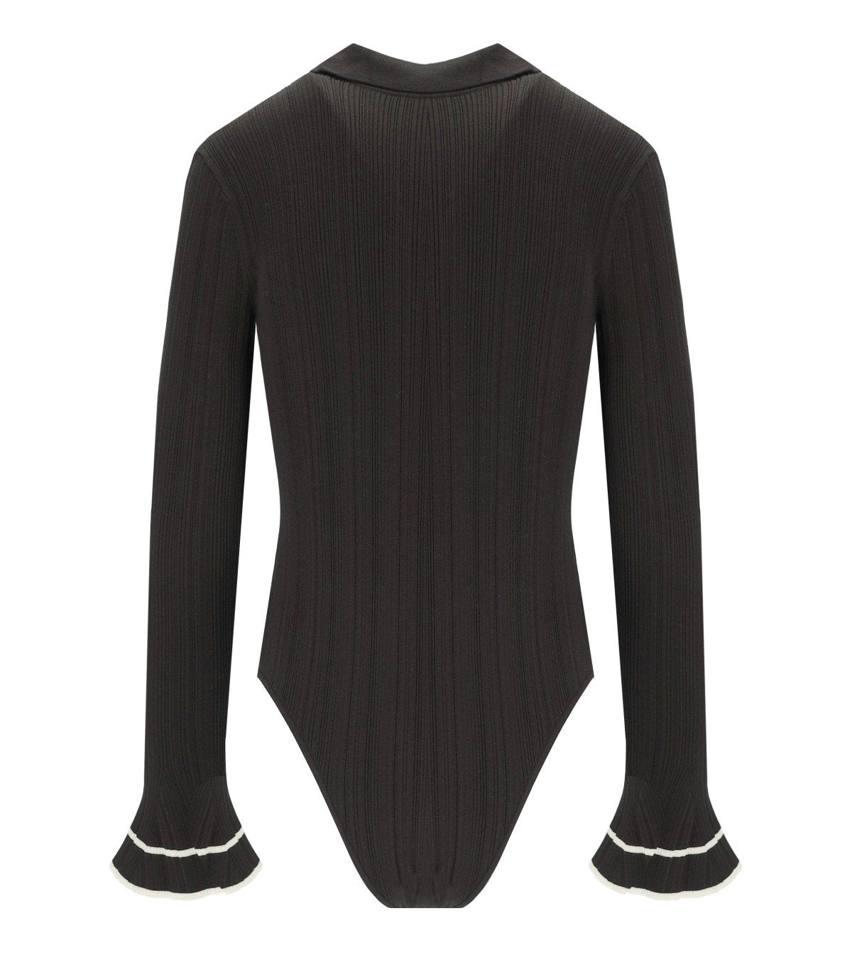 BODY POLO CIOCCOLATO TWINSET