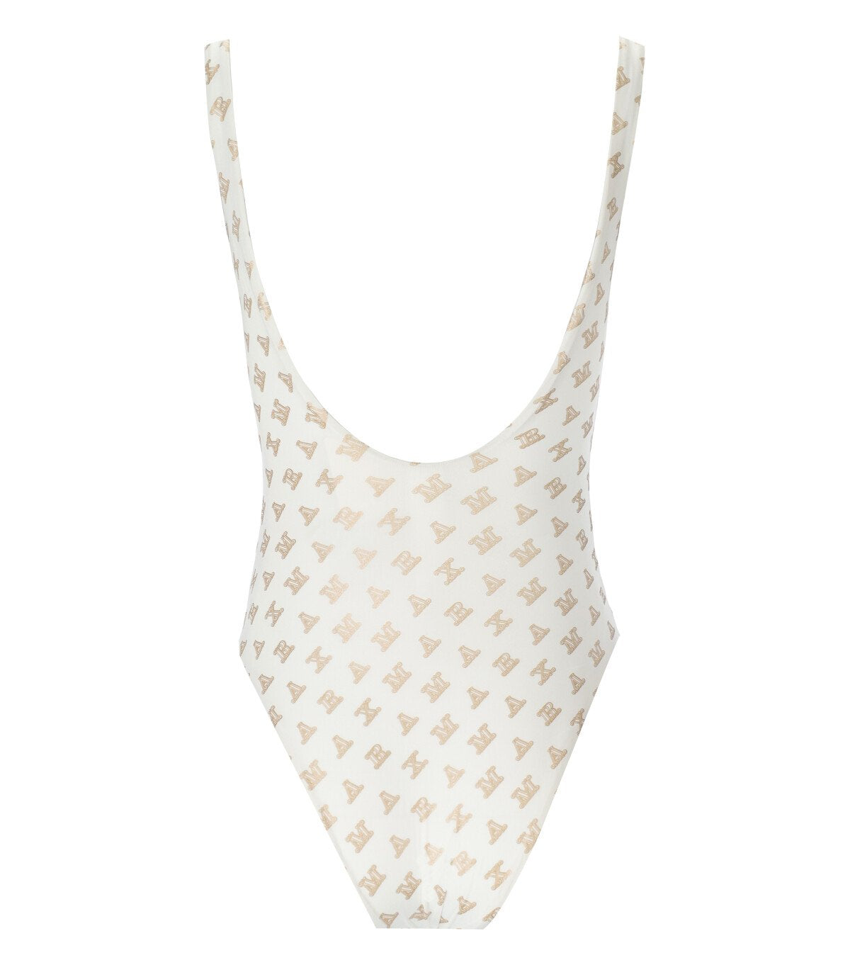 MAX MARA BEACHWEAR CLARICE WHITE SWIMSUIT