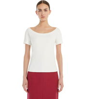 TOP VIRTUS AVORIO MAX MARA WEEKEND