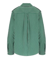 ESSENTIEL ANTWERP IGOLD GREEN SHIRT