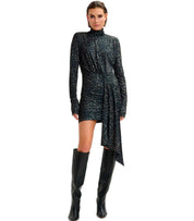 ESSENTIEL ANTWERP IMORTEL BLACK DRESS