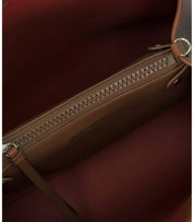 EMPORIO ARMANI MYEA TOBACCO SHOPPING BAG