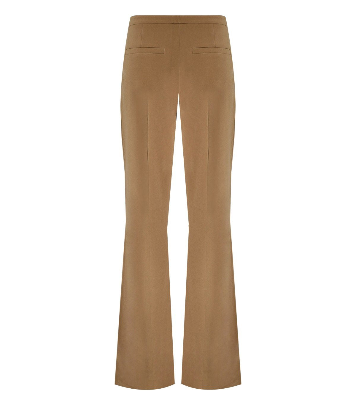 STINE GOYA LEAH COFFEE BROWN FLARE PANTS