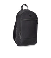 EMPORIO ARMANI BLACK BACKPACK