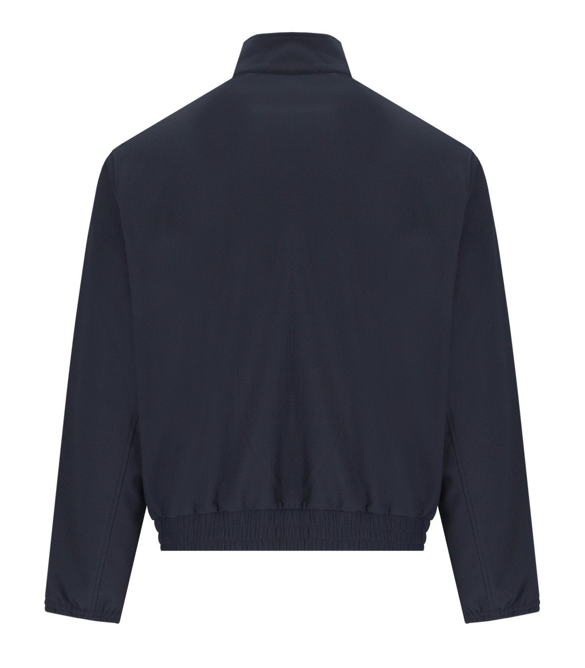 EMPORIO ARMANI NAVY BLUE RIBBED JACKET