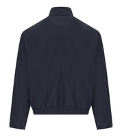 EMPORIO ARMANI NAVY BLUE RIBBED JACKET