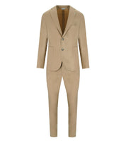 ABITO MONOPETTO BEIGE MANUEL RITZ