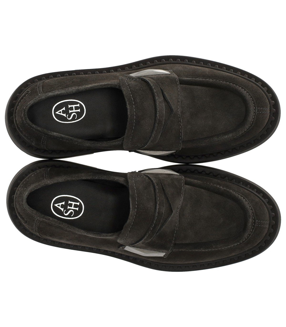 ASH MEDUSA GREY LOAFER