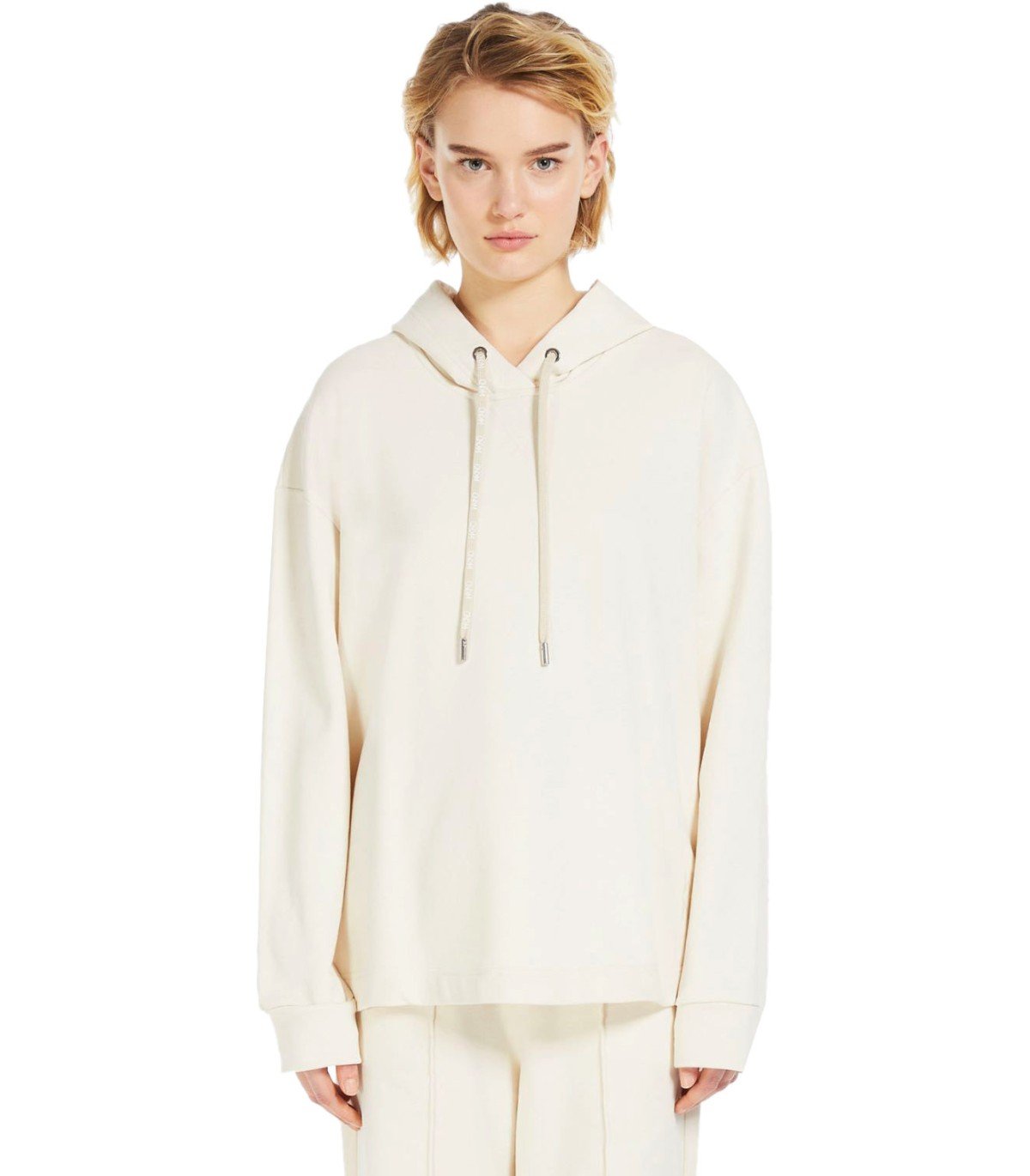 MAX MARA WEEKEND MIRKO IVORY HOODIE
