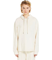 MAX MARA WEEKEND MIRKO IVORY HOODIE
