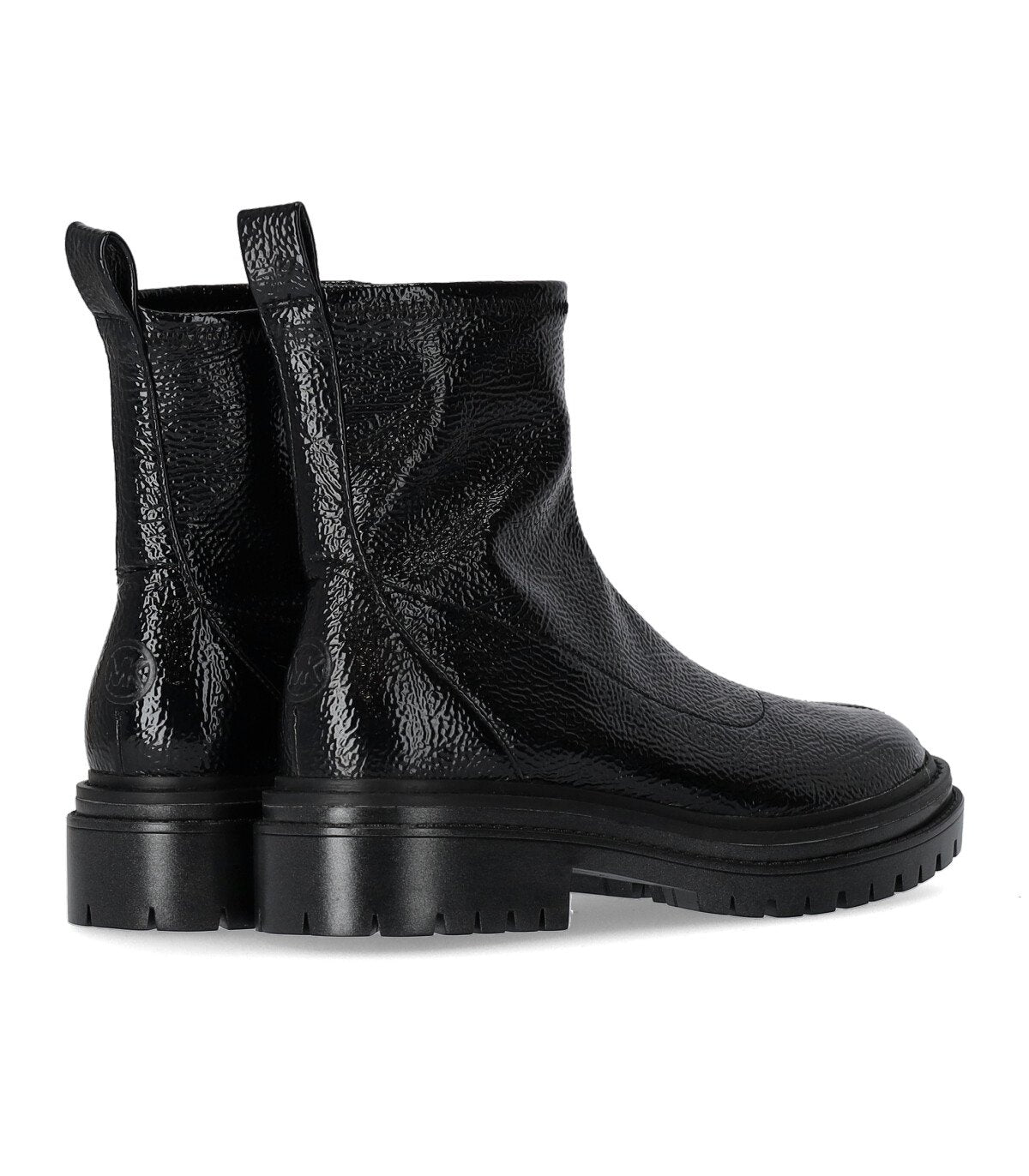 MICHAEL KORS COMET BLACK SOCK ANKLE BOOT
